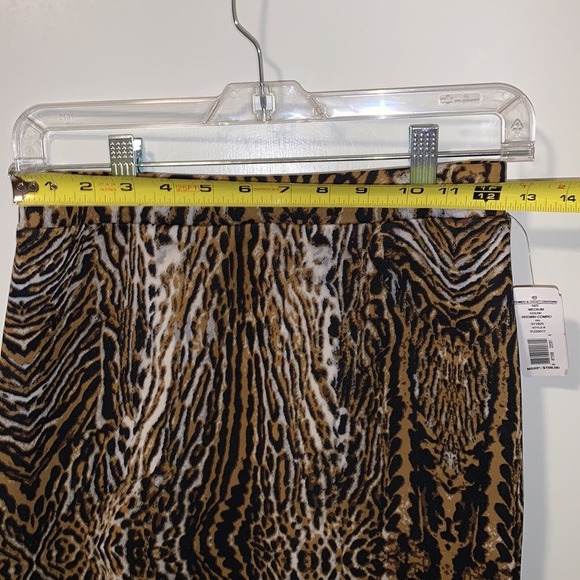 Romeo & Juliet Couture Size Medium Brown Combo Skirt. Style RJ33017. NWT - Picture 5 of 6